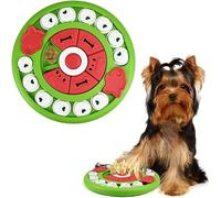 HWSWSH Juguete Interactivo Gato y Perro Comida con 3 Niveles de Dificultad Juguete Dispensador de Premios para perros Juguete de Alimentación Lenta Juguete Rompecabezas para Perro Gato, Antideslizante