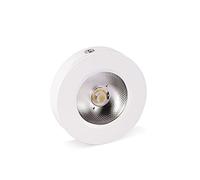 HWSY Foco pequeño montado en Superficie Ultrafino de 3W / 5W Luz de Techo LED Foco empotrable de Techo Mini Foco Simple 3000K Luz cálida (Color : White, Size : 5W) Interesting