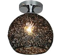 HWSY Iluminación de Techo Globo de una Sola Cabeza Luz de Techo Bola Redonda de Aluminio Montaje Empotrado Lámpara de Techo Cerca del Techo Araña Accesorio de iluminación para Bar Cocina Isla Luces