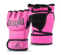 Hwtcjx Guantes de Boxeo para Adulto, Guantes Boxeo, Boxing Gloves, Cuero Saco para MMA Fight Training, Muay Thai, Artes Marciales, Sparring, Kickboxing, Hombres Mujeres