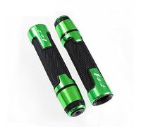 HWTGHG Manillar terminales para Y┐AMAHA FZ1 FZ 1 FZ6 FZ 6 FZ8 FZ 8 Motocicleta 7/8 "22 mm Empuñaduras de Manillar de Goma de Aluminio Extremos Tapas de manija Tapones de Barra de Mano(Grn,FZ1)
