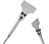 HWTONG Cincel SDS Plus Azulejos 300 x 100 x 80mm, Cincel para Martillo Percutor, con Geometría Optimizada, Cinceles de Azulejo para Concreto Mampostería Martillos de Impacto (300mmx100mm)