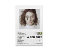 HWUEWQLERJI À Peu Près by Pomme - Póster de álbum, arte de pared, póster vintage, pintura decorativa, lienzo estético, decoración para sala de estar, dormitorio, 20 x 30 cm, estilo sin marco