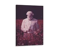 HWUEWQLERJI Karl Marx - Póster decorativo para pared, diseño vintage, lienzo estético, decoración para sala de estar, dormitorio, 30 x 45 cm, estilo marco
