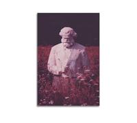 HWUEWQLERJI Karl Marx - Póster decorativo para pared, diseño vintage, lienzo estético para decoración de sala de estar, dormitorio, 20 x 30 cm, estilo sin marco