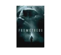 HWUEWQLERJI Póster de la película Prometheus, 2 pósteres, arte de pared, vintage, pintura decorativa, lienzo estético, decoración para sala de estar, dormitorio, 30 x 45 cm, estilo sin marco
