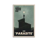 HWUEWQLERJI Póster de parásitos para pared, diseño vintage, pintura estética, lienzo decorativo para sala de estar, dormitorio, 20 x 30 cm, estilo sin marco