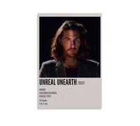 HWUEWQLERJI Unreal Unearth Hozier - Póster decorativo vintage para pared, pintura estética, lienzo decorativo para sala de estar, dormitorio, 40 x 60 cm, estilo sin marco