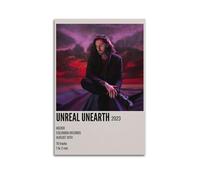HWUEWQLERJI Unreal Unearth Hozier1 - Póster decorativo vintage para pared, pintura estética, lienzo decorativo para sala de estar, dormitorio, 50 x 75 cm, estilo sin marco