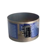 HWVSRKCO Anillo Calefactor de película Gruesa for lavavajillas, Compatible con Siemens y Bosch. Bomba de circulación y Bomba de Agua (tamaño 84,5 x 55 mm).