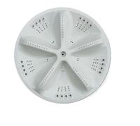 HWVSRKCO Chasis de Cuchillas de Agua for Plato Giratorio de Lavadora automática, Compatible con XQB, Serie Universal, Accesorios de Ruleta Ondulada de 34 x 4 cm y 11 Dientes