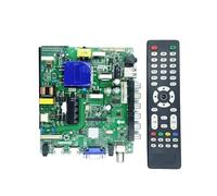 HWVSRKCO V56.PB801 TP.VST59S.PB801 726 716 813 SKR.801 Placa Base Universal for TV, Tres en uno(1920 1080 66V-90V)