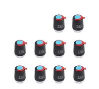 HWWW 1/5/10 piezas de actuador eléctrico de 230 V, normalmente abierto y normalmente cerrado, M30 x 1,5 mm, for control de temperatura de calentamiento de agua.(10pieces-NC-black)