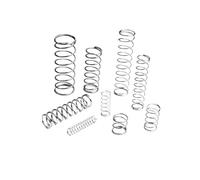 HWWW Lote de 20 resortes de compresión pequeños de acero inoxidable de 0,45 mm, diámetro exterior de 3/3,5/4/4,5/5/6/7/8/9/10 mm, longitud de 5 mm a 50 mm.(15mm,5mm)