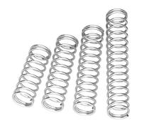 HWWW Lote de 5 resortes de compresión de acero inoxidable 304 de 0,4 mm, diámetro exterior de 3-6 mm, longitud de 55-120 mm.(80mm,4mm)