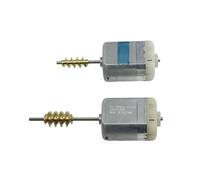 HWWW Motor de FC-280SC-20150 CC de 12V, Mini Motor de 24mm, eje helicoidal de latón largo for puerta de coche, actuador de pestillo de bloqueo eléctrico(B Motor)