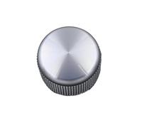 HWWW Perilla de Volumen de Aluminio Macizo mecanizado de 25 mm a 19 mm, potenciómetro, selector de Interruptor Giratorio for Pedal de Efectos de Guitarra.