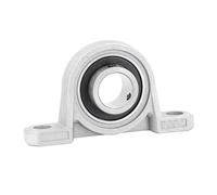 HWWW Soporte de eje de bloque de almohada, carcasa de rodamiento de bolas de aleación de Zinc, 2 uds., KP08 KP000 KP001 KP002 KP003, asiento de Pedestal de rodamiento(Kp000)