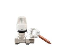 HWWW Válvula termostática for radiador de calefacción de suelo radiante con control de 30 a 70 grados, M30 x 1,5, control remoto, válvula bidireccional.(Actuator)