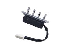 HWWW YYJ-04D Botón interruptor metálico de 4 teclas for campana extractora CXW-200-DT101/DT103 Accesorios