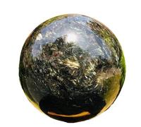 HWXMUGLXL 1pc 900-1000g Astrophyllite Quartz Crystal Stone The Ball Sphere Gemstone Stone
