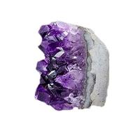 HWXMUGLXL Amethyst Cluster, Stone Uruguayan Purple Crystals Geode Feng Shui Crystal Home Office Decoration,200~250g Gemstone Stone