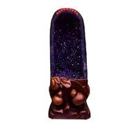 HWXMUGLXL Amethyst Geode Cluster Large Purple Crystal Display for Home Decor, Feng Shui, &,30cm Gemstone Stone