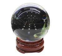 HWXMUGLXL Clear Quartz Crystal Ball, Sculpture Figurine with Stand, Balls for Photography,Home Decorative,Feng Shui,Fortune Telling Gemstone Stone