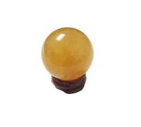 HWXMUGLXL Crystal Ball Ornaments Raw Stone Polished Various Materials Living Room Office Home Relocation,A-40mm Gemstone Stone