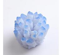 HWXMUGLXL Crystal Cluster Clear Quartz Ornament Hue Reflection Feng Shui Home Decor,300~400g Gemstone Stone