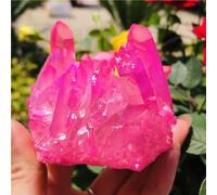 HWXMUGLXL Crystal Cluster Electroplate Raw Crystals Quartz Health Point Home Decor Gem Obelisk Collection Gifts Ornaments (Size : 160-200g) Gemstone Stone