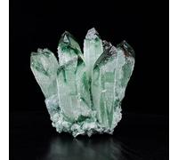 HWXMUGLXL Crystal Cluster Quartz Crystals Stone Columnar Gift Ornaments Large,Green,300~400g Gemstone Stone