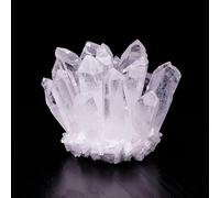 HWXMUGLXL Crystal Cluster Quartz Crystals Stone Columnar Gift Ornaments Large,White,500~600g Gemstone Stone