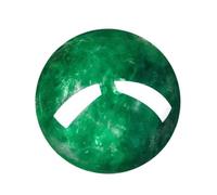 HWXMUGLXL Crystal Quartz Spheres, Green Fluorite Ball,Polished Divination Decorative Sphere with Wood Stand,Lucky Decor Balls,8cm Gemstone Stone