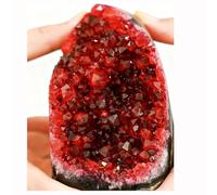 HWXMUGLXL Crystal Rock, Large Clusters Stone, Quartz Stones Raw,Amethyst Geode Cave 500G for Relaxation,3 Gemstone Stone