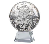 HWXMUGLXL Crystal Transparent Bubble Ball Living Room Desk Home Decoration Table Exquisite Western Restaurant Crafts,A-50mm Gemstone Stone