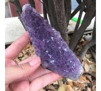 HWXMUGLXL Decorative Ornaments Amethyst Cluster Quartz Crystal geode Gemstone Stone