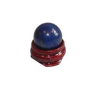 HWXMUGLXL Lapis Lazuli Crystal Sphere Ball,Feng Shui Aura Home Desk Decor Decorative Collection, ball-20mm Gemstone Stone
