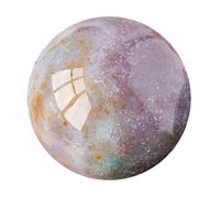 HWXMUGLXL Polished Gemstone Round Ball Sphere, Tumbled Crystal Figurine Statue Fengshui Decorations,20~30mm Gemstone Stone