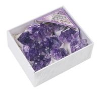 HWXMUGLXL Premium Amethyst Clusters Set Raw Purple Rock Crystal Geode Spiritual Stones Witchcraft Gemstone Gemstone Stone