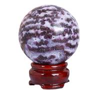 HWXMUGLXL Purple Fluorite Crystal Ball -Office Decor Ornaments-Sphere Accessories-Healing Gemstone Globe - Sphere -Crystal Gift,5-5.5cm Gemstone Stone