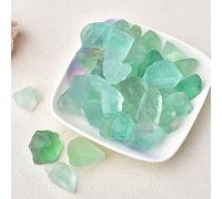 HWXMUGLXL Raw Crystals Stone Minerals Amethyst Rose Quartz Irregular Shape Rough Rock Aquarium Decoration (Color : Green Fluorite, Size 50g) Gemstone Stone