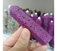 HWXMUGLXL Red Gem Small Crystal Column Ore Home Office Decoration Crafts Gifts Ornaments (Size : 3pcs) Gemstone Stone