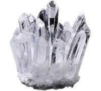 HWXMUGLXL Rock Crystal Quartz Clear,Raw Stone, White Rough Gemstone for Lovers Beginners Collectors,400G Gemstone Stone
