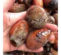 HWXMUGLXL Smooth Agate Stone Irregular Tumbled Crystal Geode Slice Madagascar Craft Ornaments Gemstone Stone
