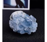HWXMUGLXL Stone Madagascar Lapis Lazuli Crystal Cluster Sky Blue geode (280-350g) Gemstone Stone