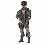 Hwydo Figura de acción de 12 pulgadas 1/6 Ejército Militar Combate Misión de Paz del Soldado Marino Chino Modelo CH02