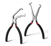 HWYPSJ Alicates de desconexión eléctrica, 2 unidades, pinzas en forma de rastrillo, alicates de conector eléctrico, herramientas de desconexión de metal sólido con agarre antideslizante para