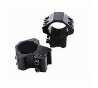HWZ 1"/30mm Dovetail Scope Mount Rings Medium Profile for 11mm/20mm Dovetail Picatinny Weaver (2 Pieces) (30mm,11mm,Low)