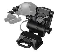 HWZ Night-Vision Goggles Stent Skip Rhino Night-Vision NVG Arms Mount for L4 G24 Mounting Helmet Fast Ops PJ MH BJ Mich Helmet (Black)